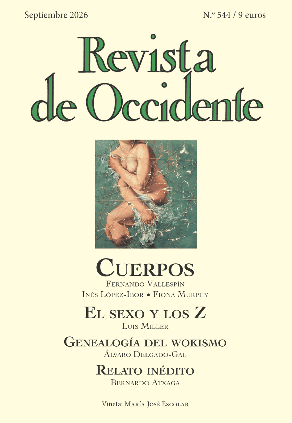 Revista de Occidente, Nº 544, año 2026. 9788409891856
