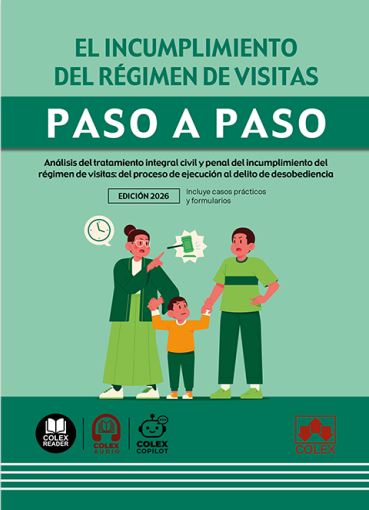 El incumplimiento del régimen de visitas. Paso a paso. 9791370650643