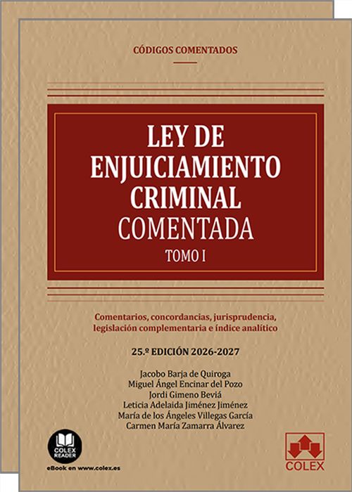 Ley de Enjuiciamiento Criminal comentada