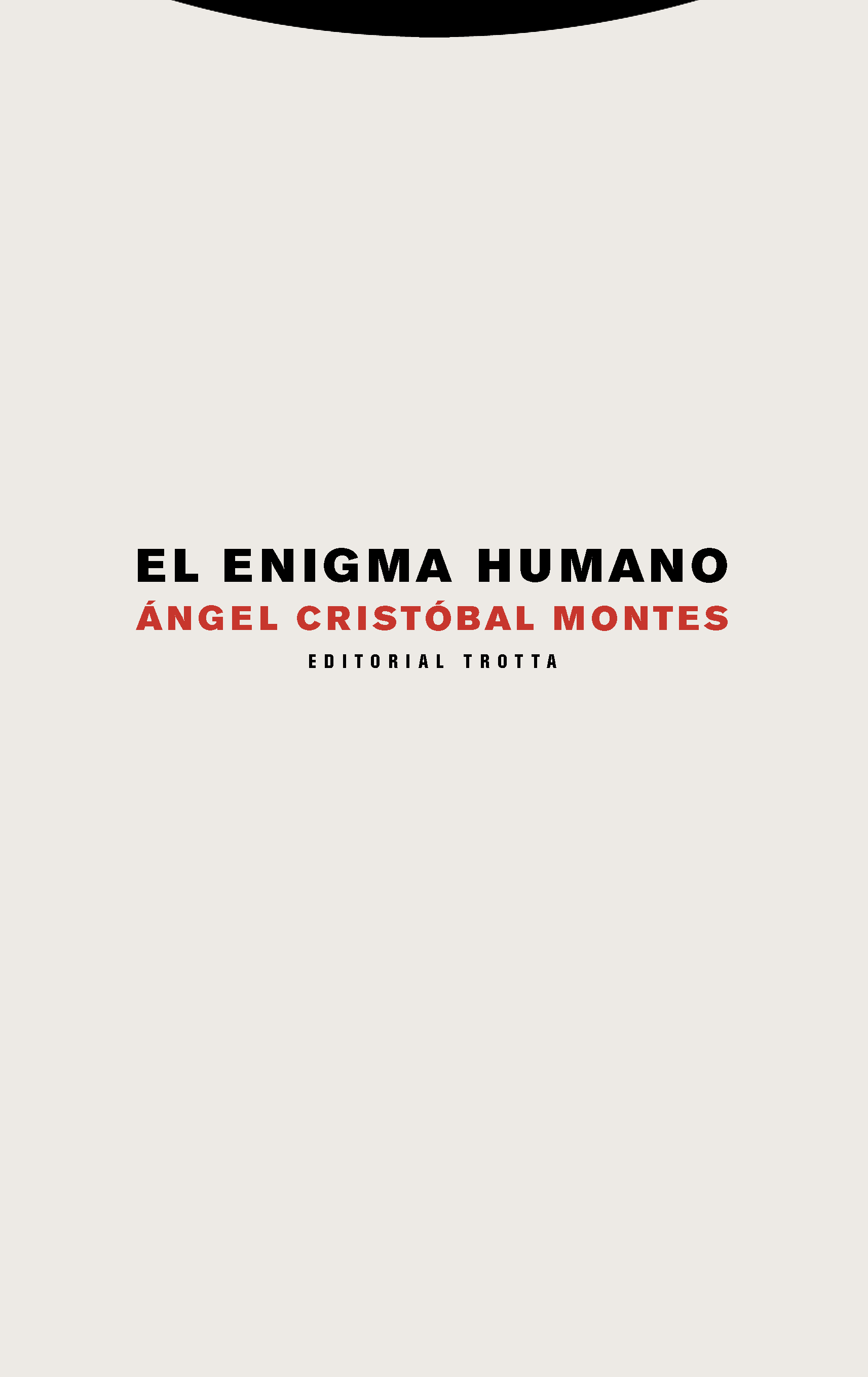 El enigma humano. 9788498794137