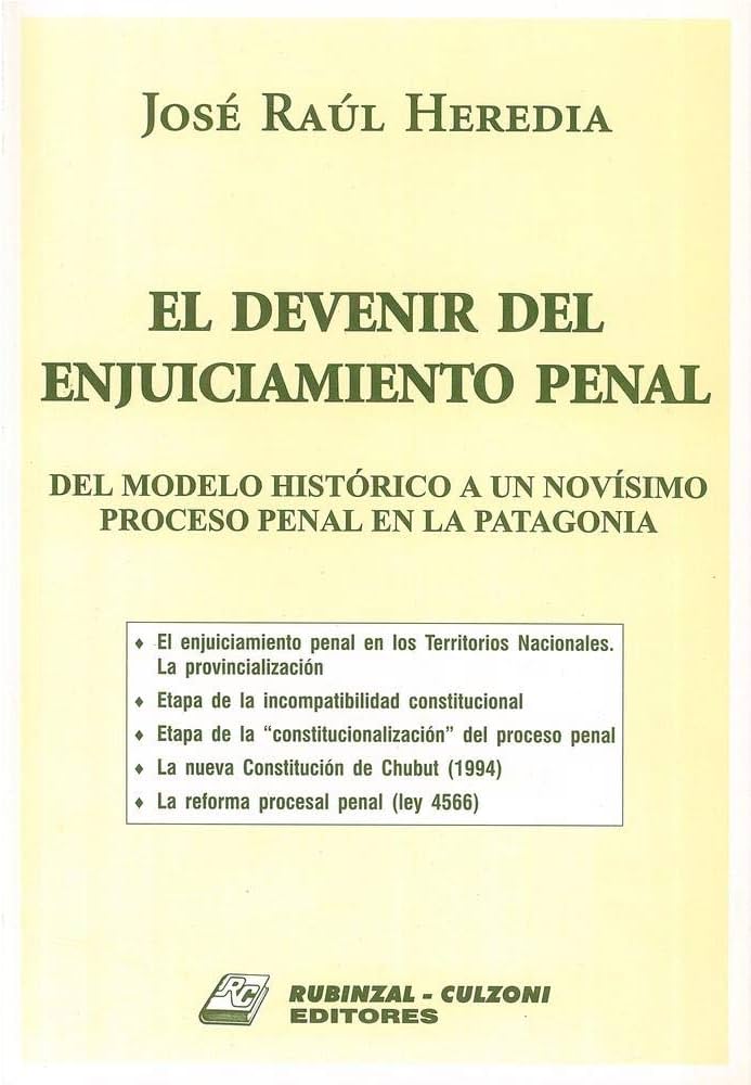 El devenir del enjuiciamiento penal. 9789507274596