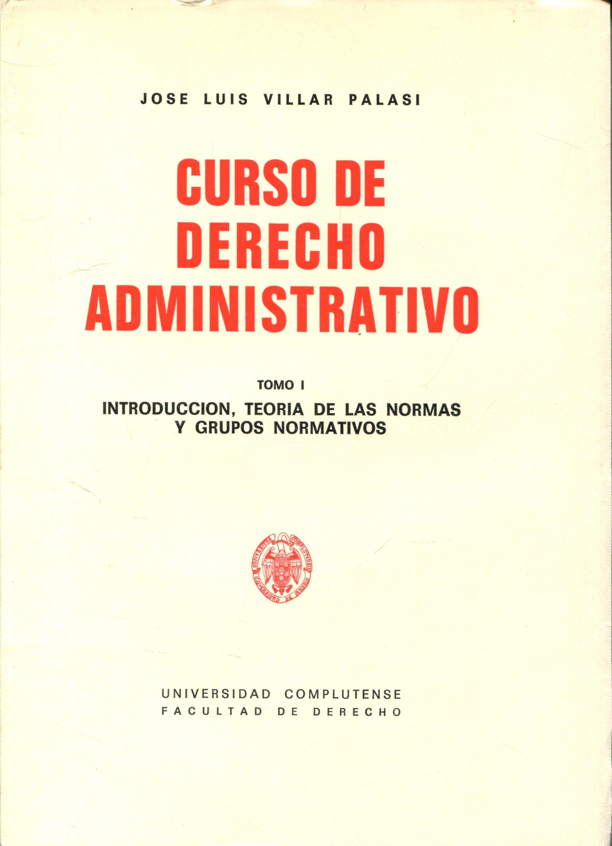 Curso de Derecho Administrativo. 101138172