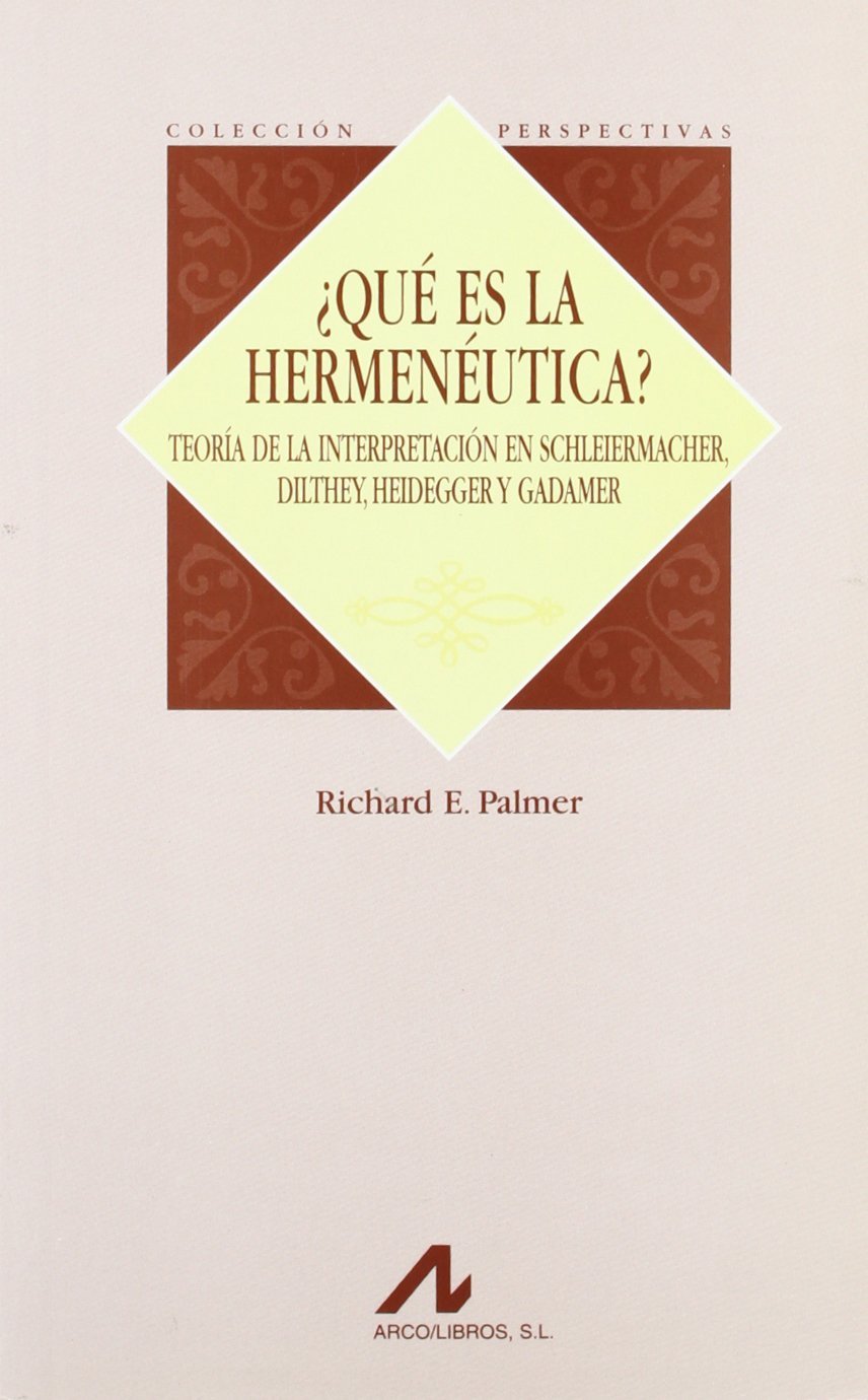 ¿Qué es la Hermeneútica?. 9788476355091