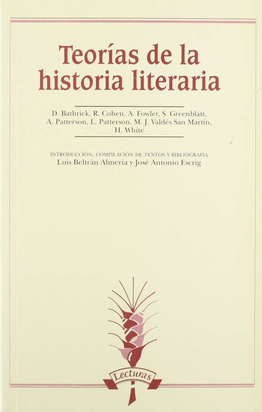 Teorias de la historia literaria. 9788476356036