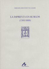 La imprenta en Burgos. 9788476356272