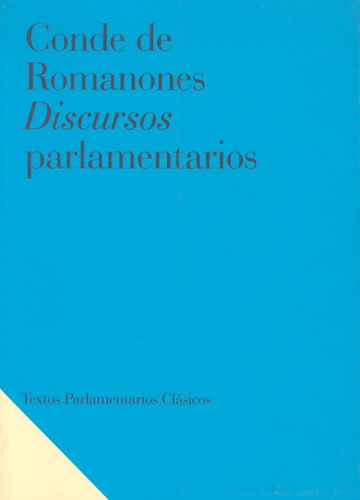 Discursos parlamentarios. 9788479430979