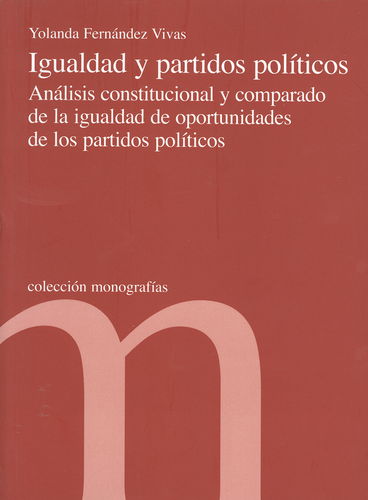 Igualdad y partidos políticos. 9788479433178