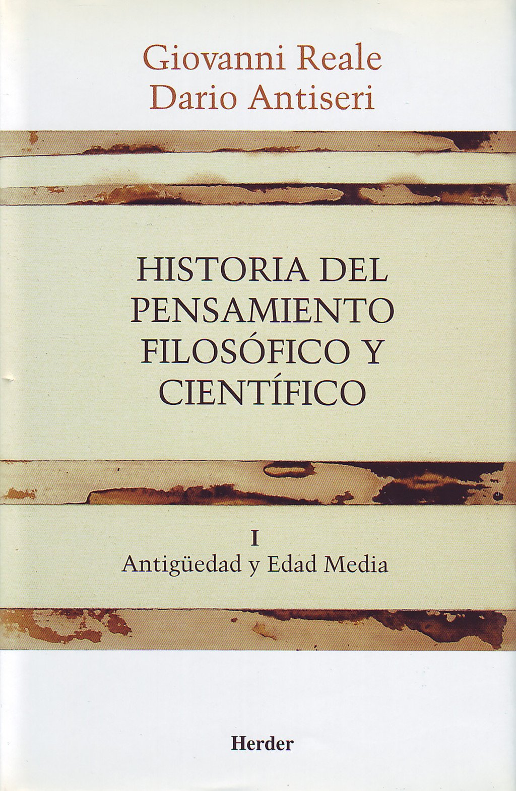 Historia del pensamiento filosófico y científico. Vol. 1. 9788425415876