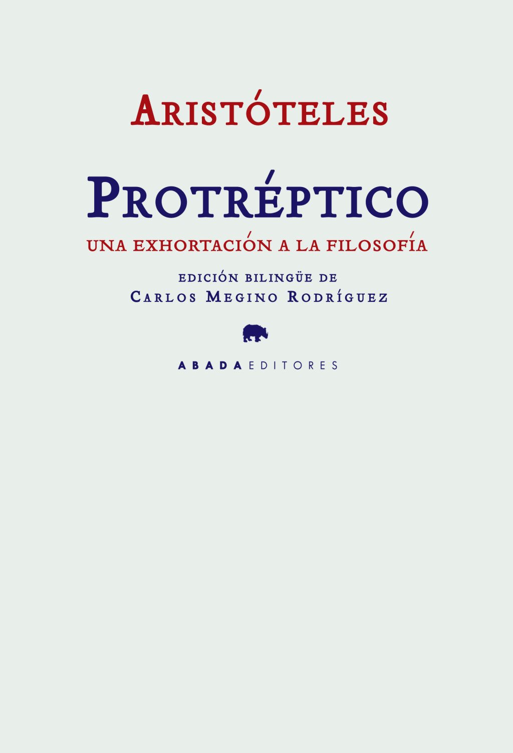 Protréptico. 9788496258853