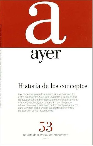 Historia de los conceptos. 9788495379856