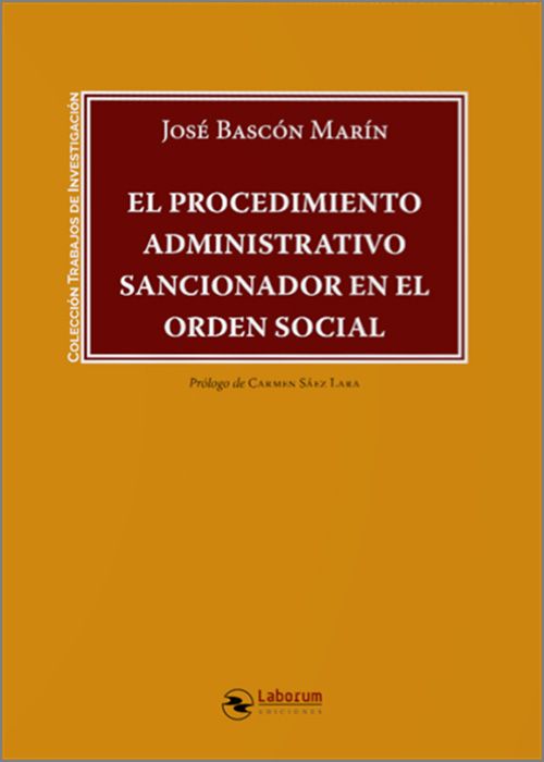 El procedimiento administrativo sancionador en el orden social. 9791388025693