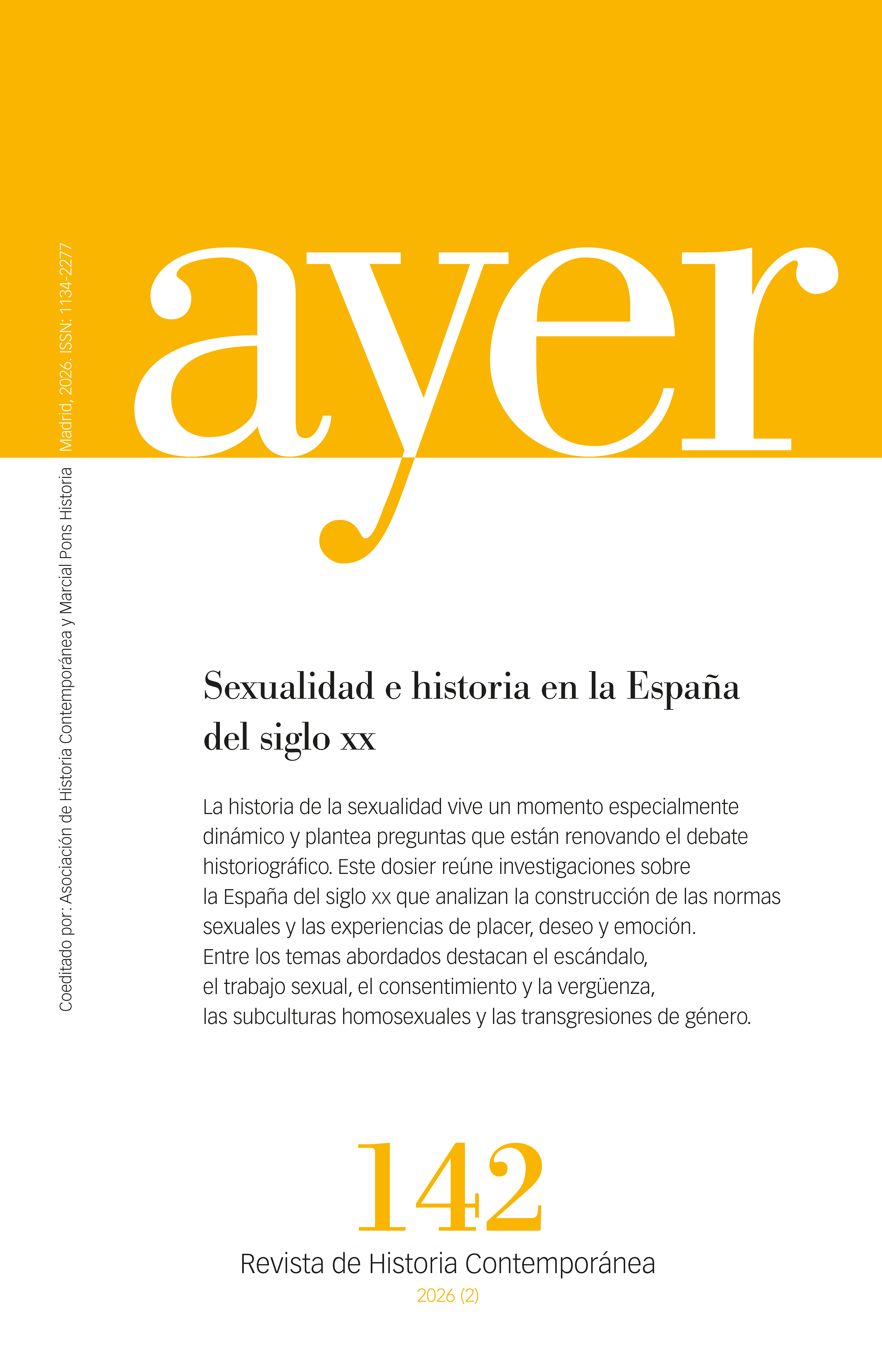 Sexualidad e historia en la España del siglo XX. 101141461