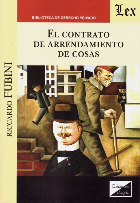 El contrato de arrendamiento de cosas. 9789563924831