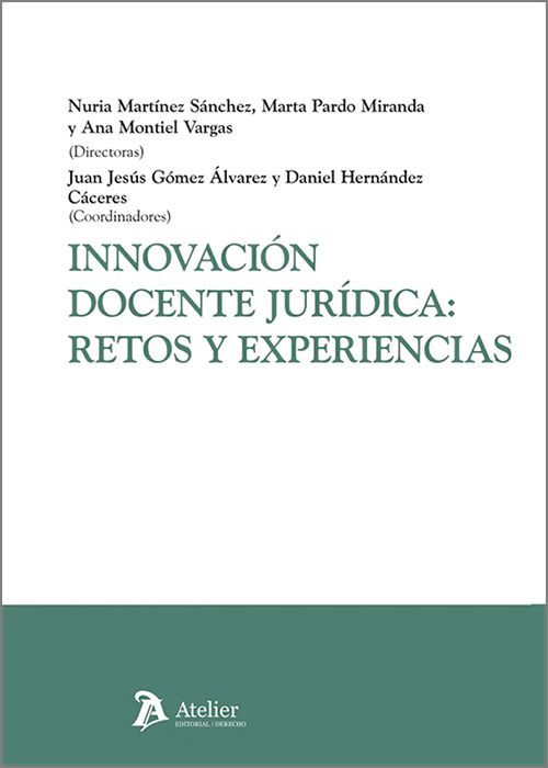 Innovación docente jurídica. 9791388096099
