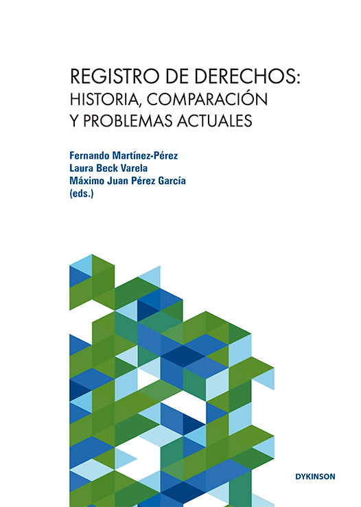 Registro de derechos. 9791370472863
