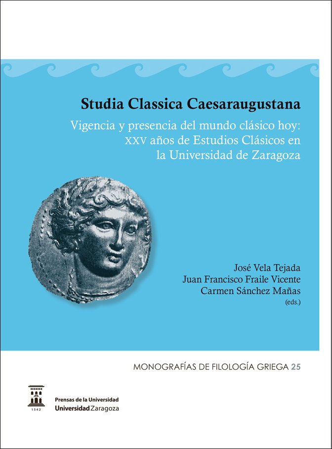 Studia classica caesaraugustana. 9788416272952