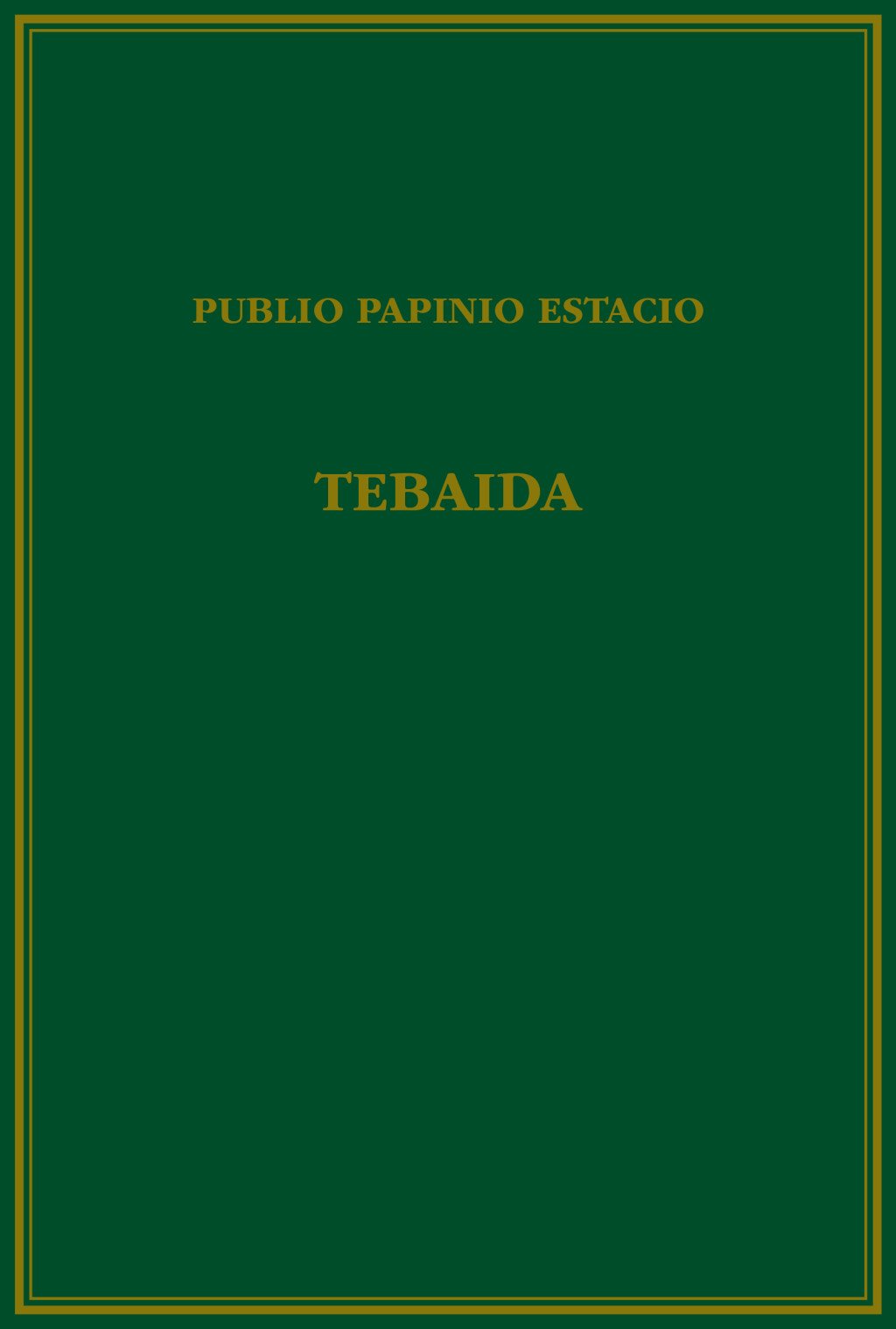 Tebaida . 9788400115890