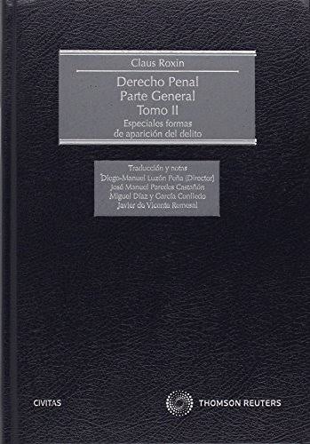 Derecho penal. Parte general. 9788447050260