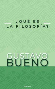 ¿Qué es la Filosofía?. 9788478486564