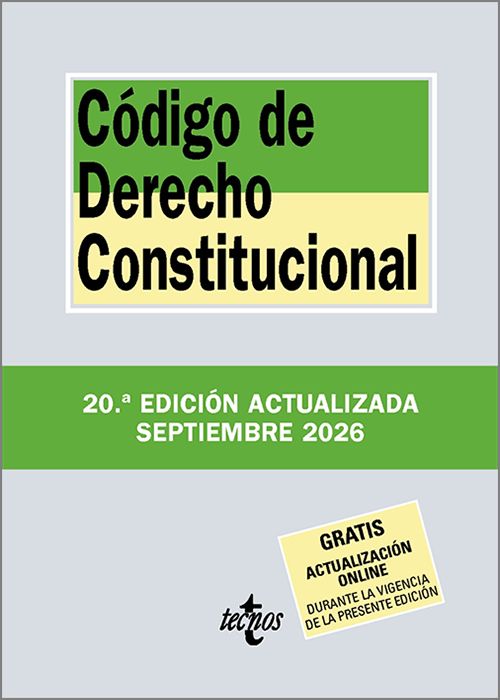 Código de Derecho Constitucional. 9788430994472
