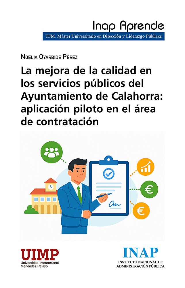 La mejora de la calidad en los servicios públicos del Ayuntamiento de Calahorra. 9788473518505