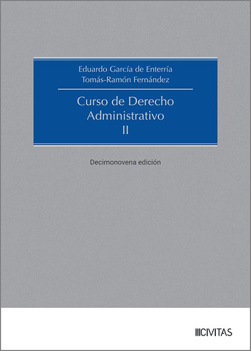Curso de Derecho Administrativo II. 9788410857353