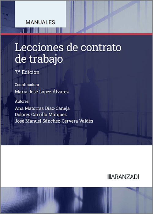 Lecciones de Contrato de Trabajo. 9788410857575