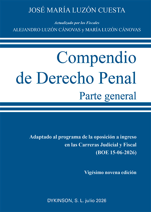 Compendio de Derecho penal. 9791370474232