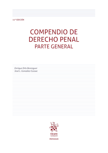 Compendio de Derecho Penal