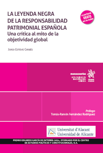 La leyenda de la responsabilidad patrimonial española. 9791370406448