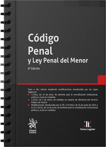 Código Penal y Ley Penal del Menor . 9791370408732