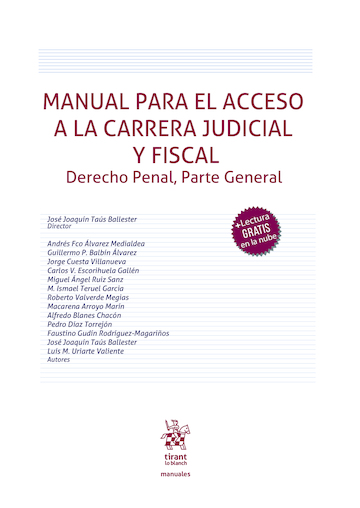 Manual para el acceso a la carrera Judicial y Fiscal. 9791370591953