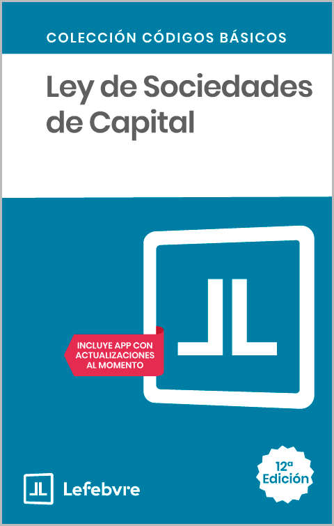 Ley de Sociedades de Capital. 9791387925789