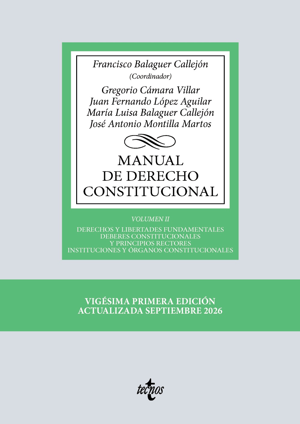 Manual de Derecho Constitucional