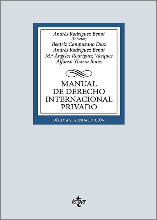 Manual de Derecho Internacional Privado