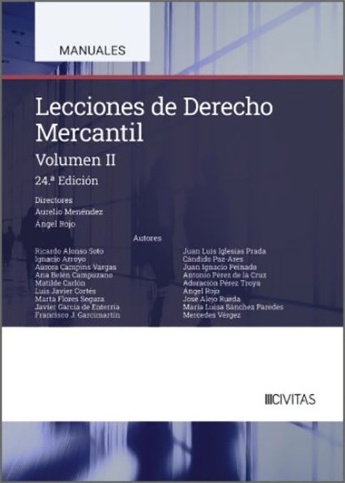 Lecciones de Derecho Mercantil. 9788410857872
