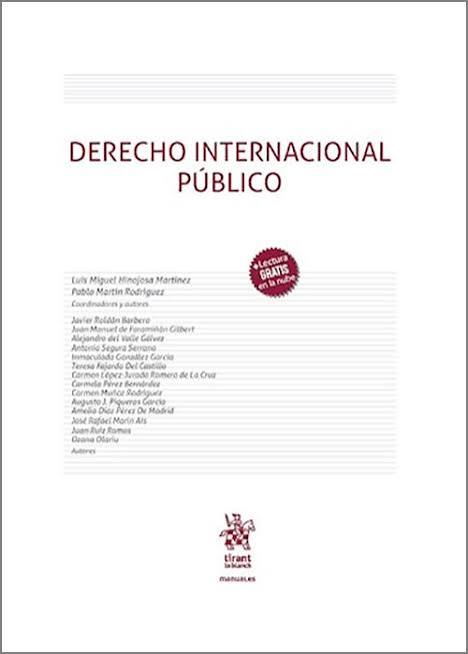 Derecho internacional público. 9791370590338