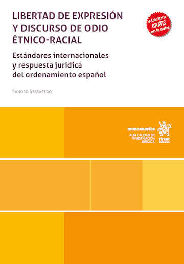 Libertad de expresión y discurso de odio étnico-racial. 9791370409296