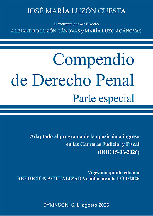 Compendio de Derecho Penal. 9791370474775