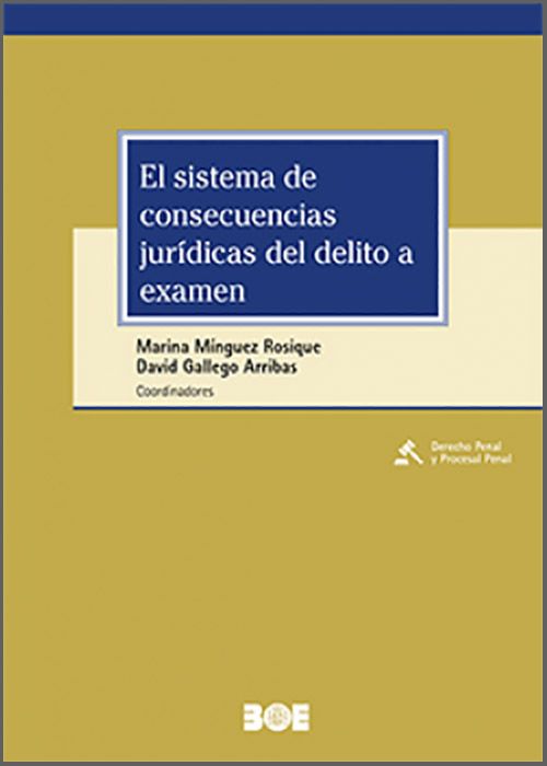 El sistema de consecuencias jurídicas del delito a examen. 9788434031517