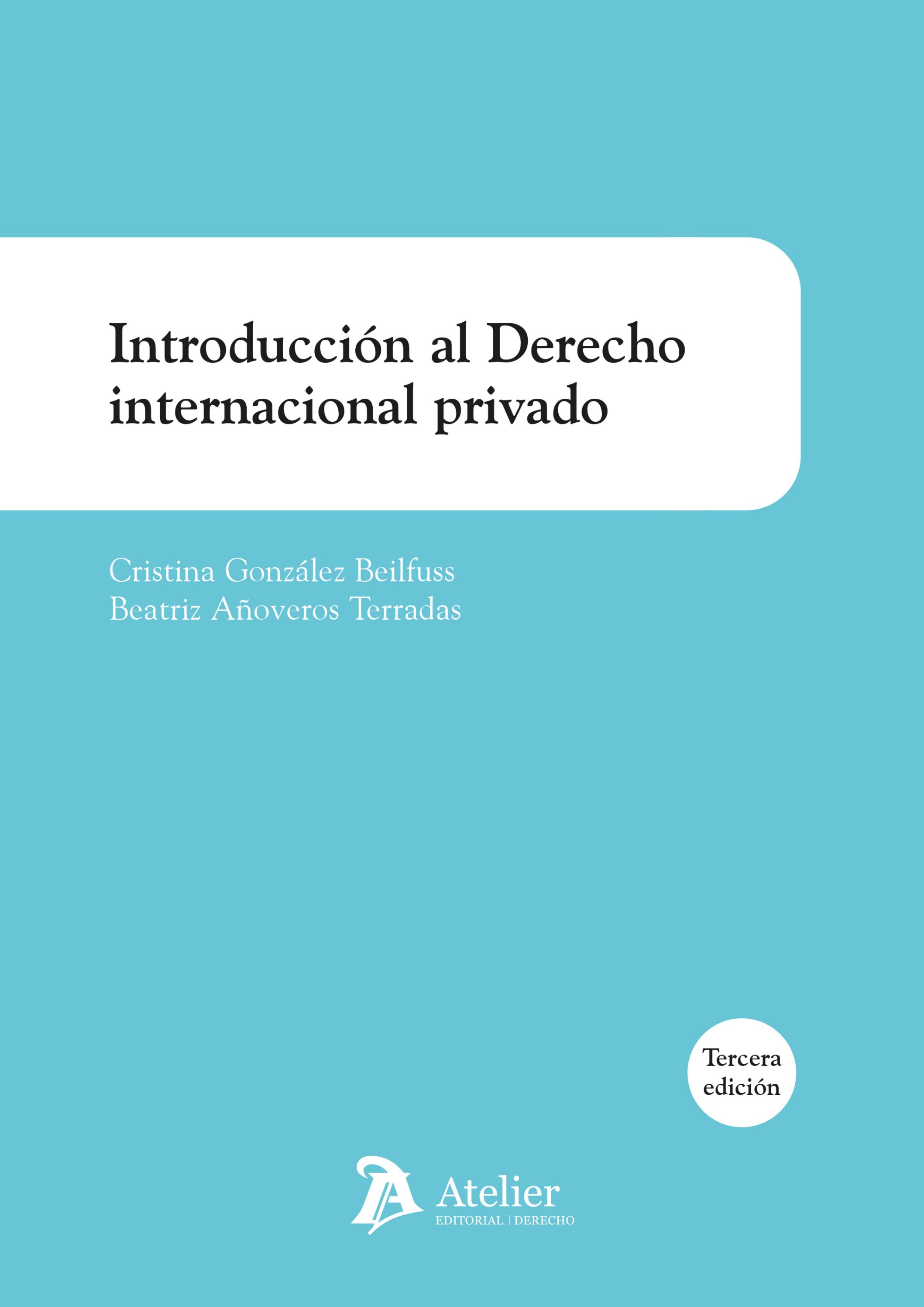 Introducción al Derecho Internacional privado. 9791388250637