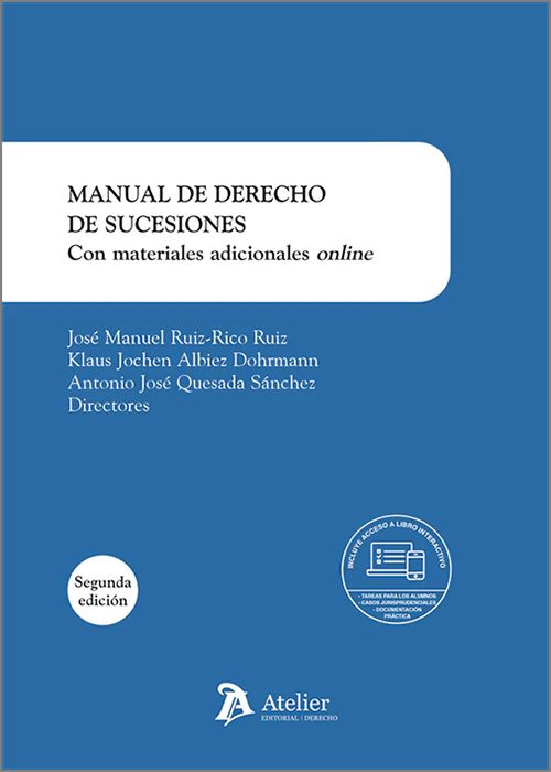 Manual de Derecho de Sucesiones. 9791388250651