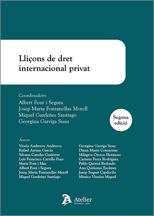 Lliçons de Dret Internacional Privat