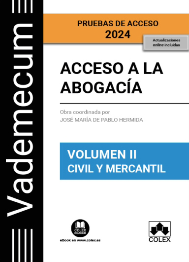 Vademecum de Acceso a la abogacía . 9788411941563