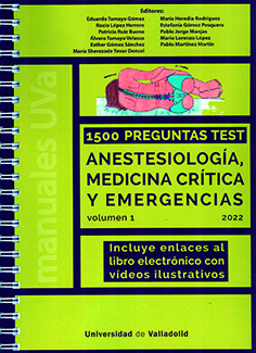 1500 preguntas test de Anestesiología, Medicina crítica y Emergencias