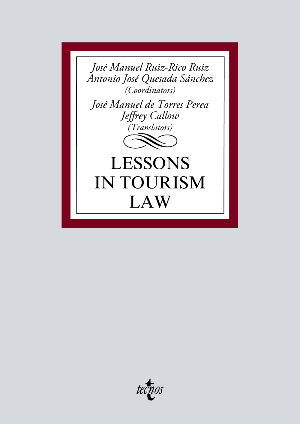 Lessons in Tourism Law. 9788430984299
