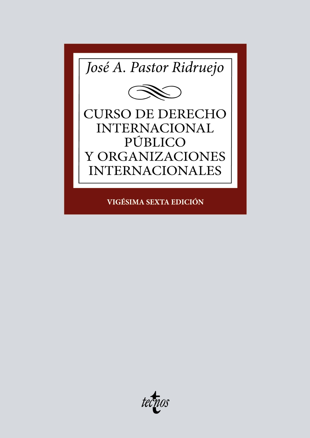 Curso de Derecho Internacional Público y Organizaciones Internacionales. 9788430985494