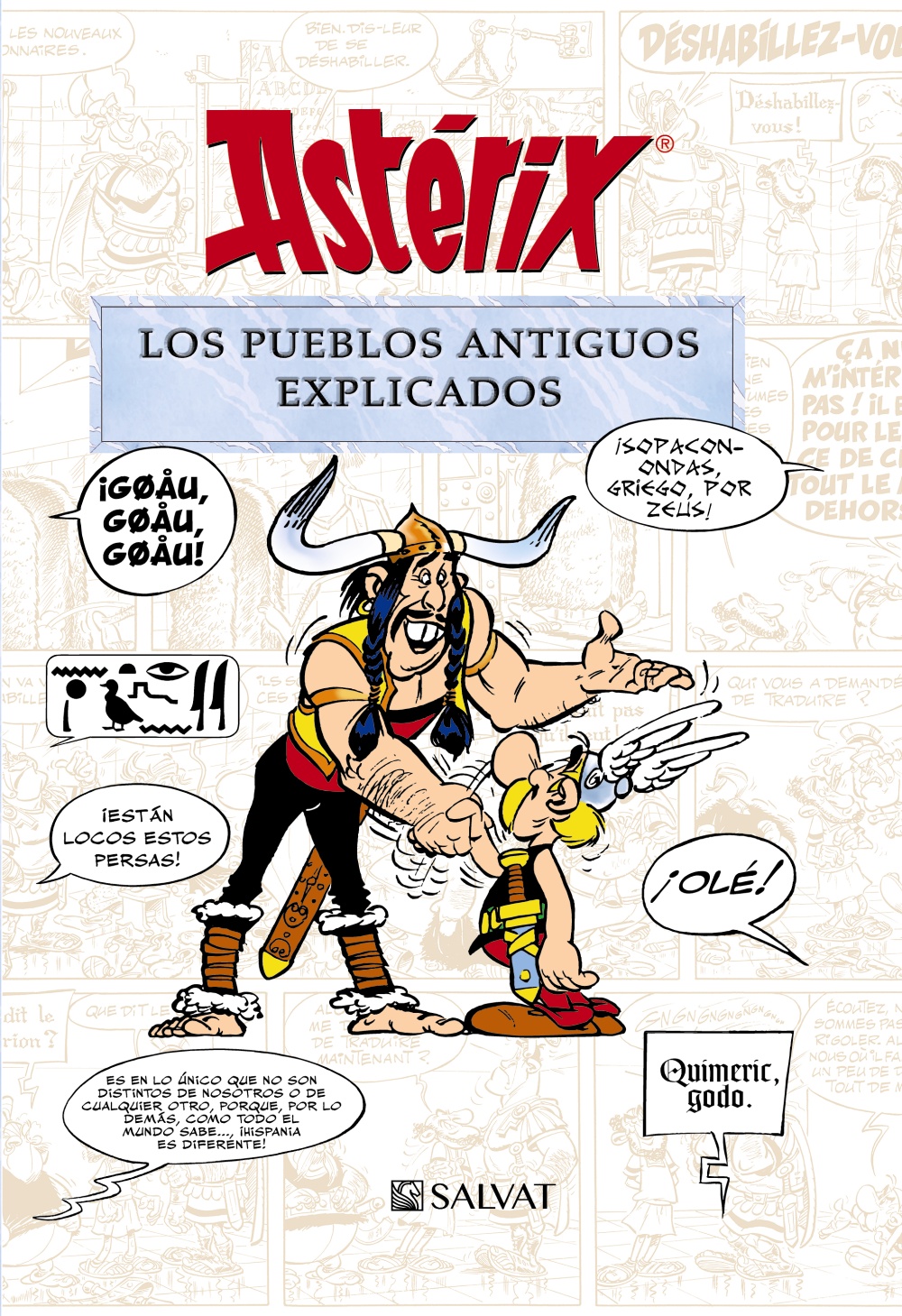 Los pueblos antiguos explicados por Asterix. 9788469666524